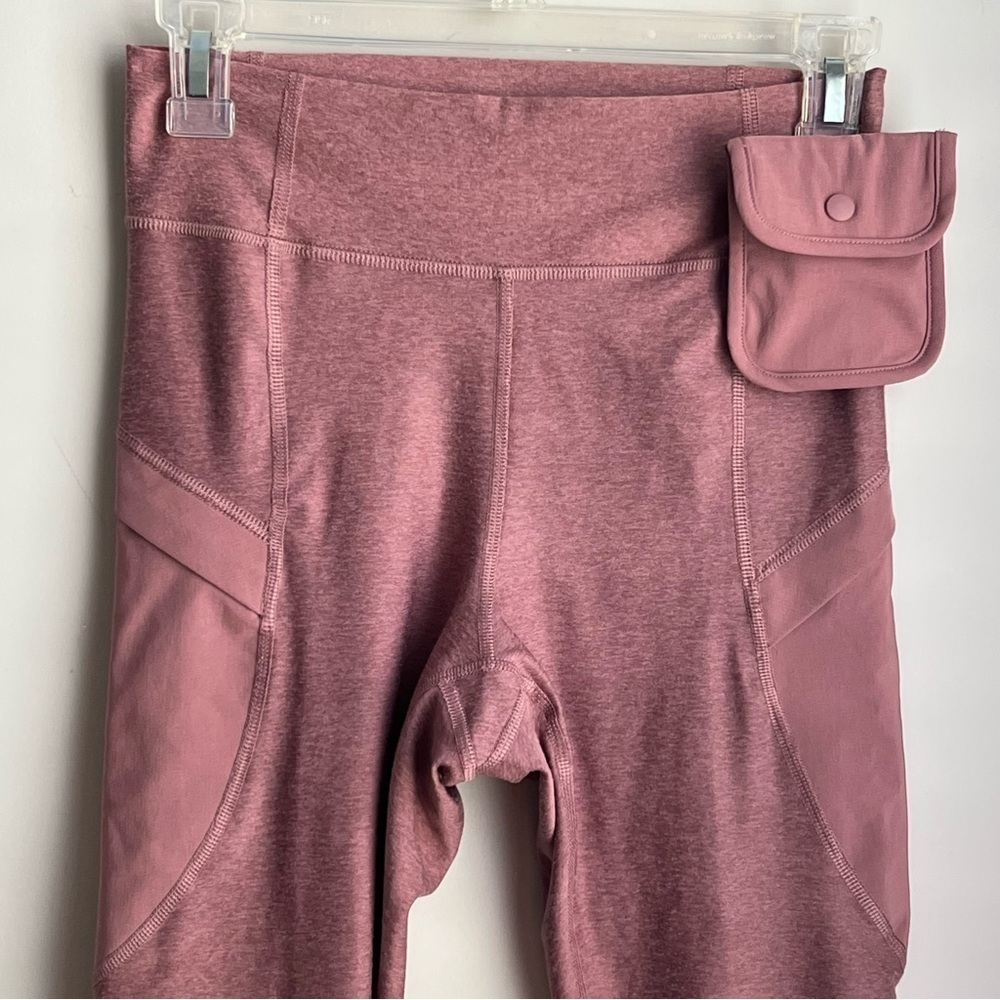 Old Navy Women’s Go Dry Leggings in Heathered Old Rose - Small - Picture 1 of 8